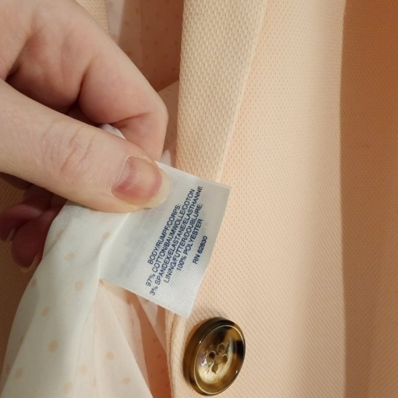 NWOT Lands' End Women's Light Pink Blazer - Picture 6 of 8